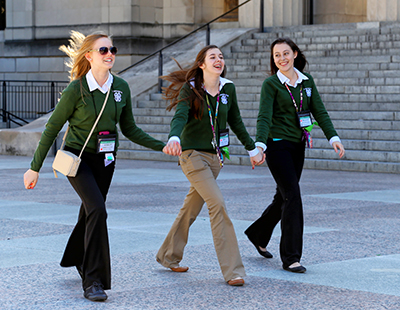 Three 4-H Ladies