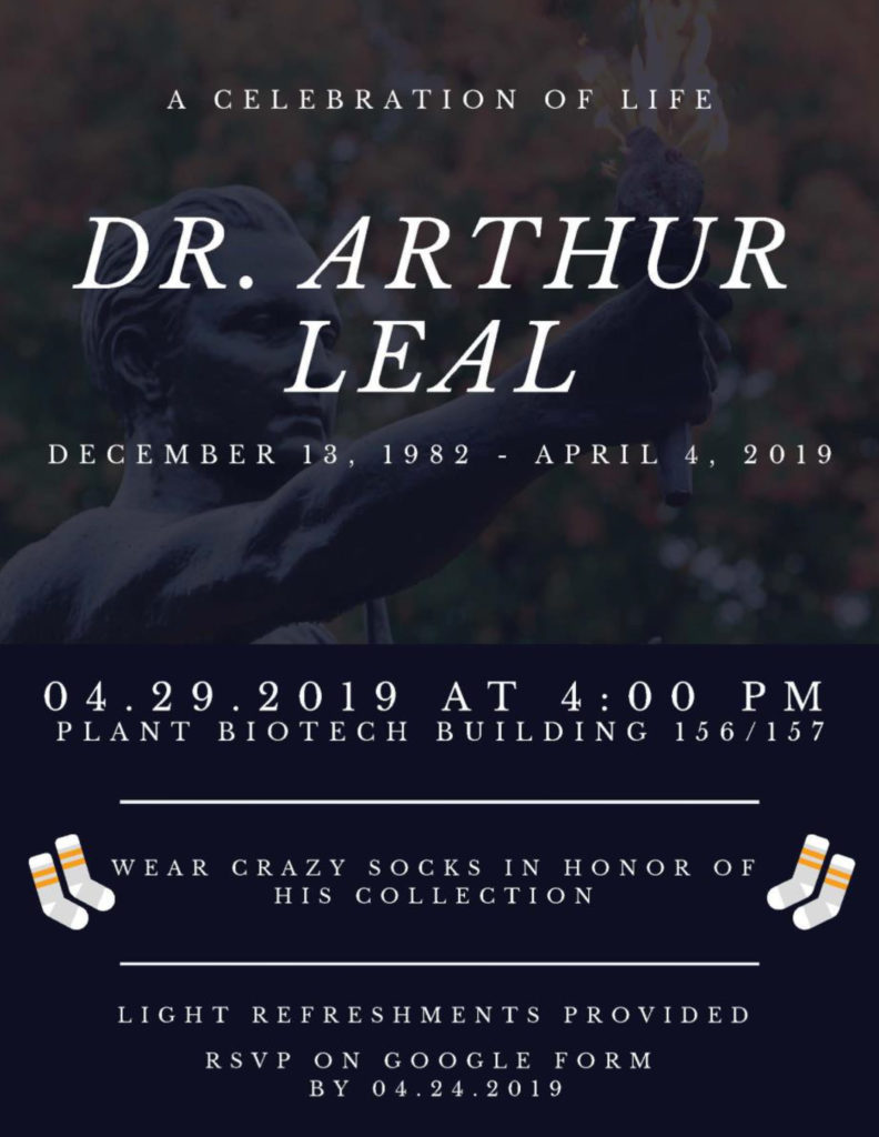Dr. Arthur Leal Celebration O fLife