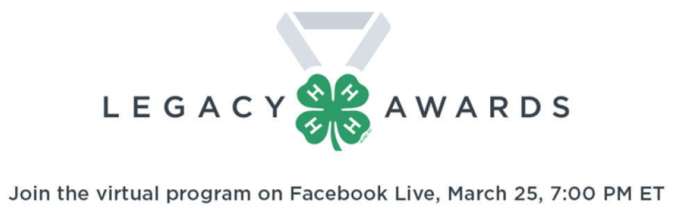 2020 Virtual 4-H Legacy Awards