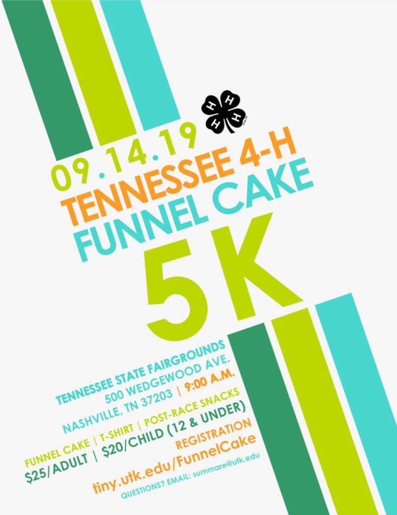 Tennessee 4-H Funnel Cake 5K