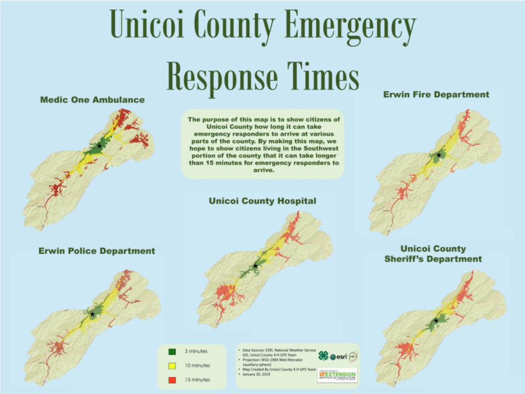 Unicoi County Emergency Response Times