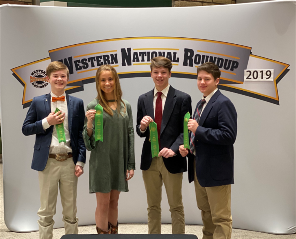 Western National Roundup—Meats Evaluation Contest
