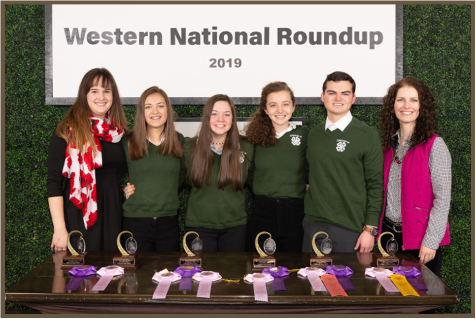 Western National Roundup National Champions Tennessee 4H Youth