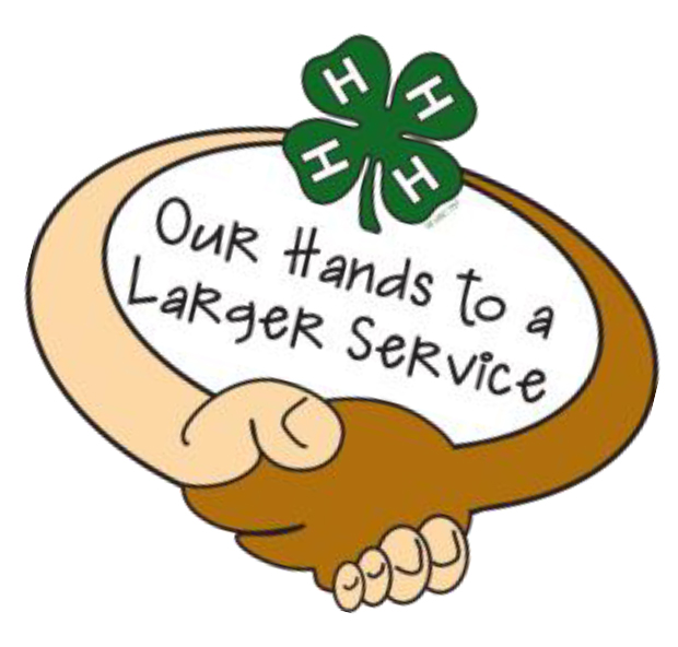 4-H Our Hands To A Larger Service