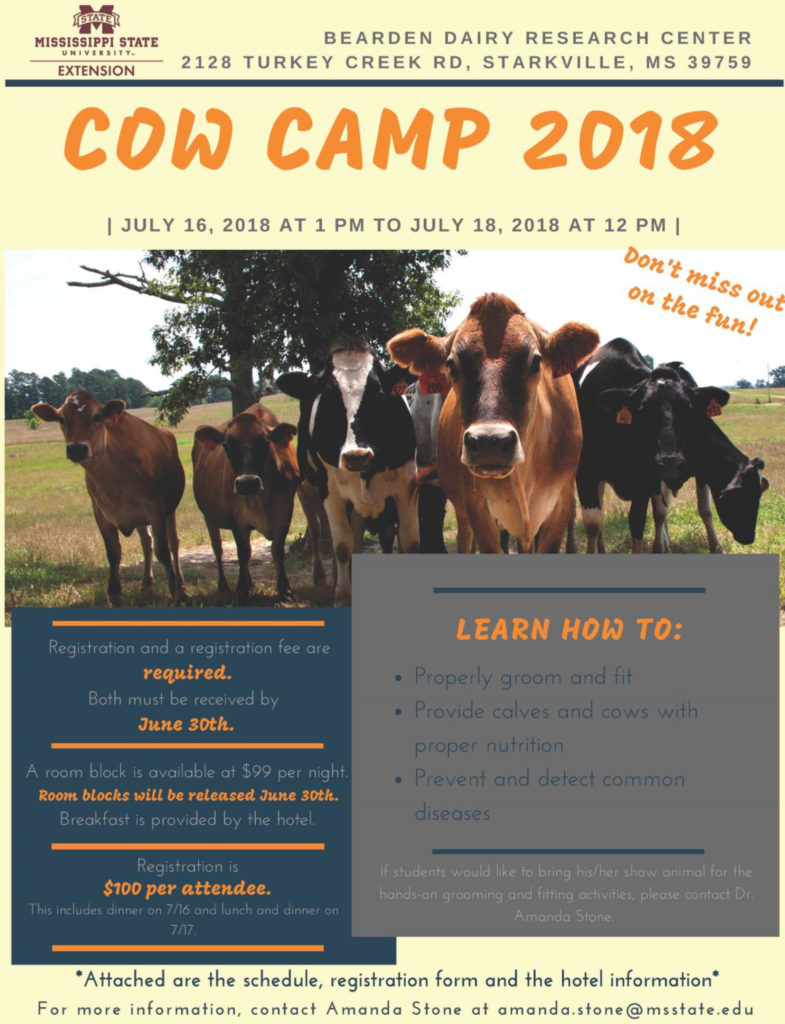 Cow Camp 2018 (Starkville, Ms) 