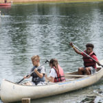 Canoeing At Camp