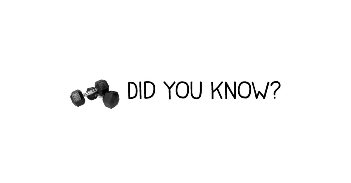 Did You Know?