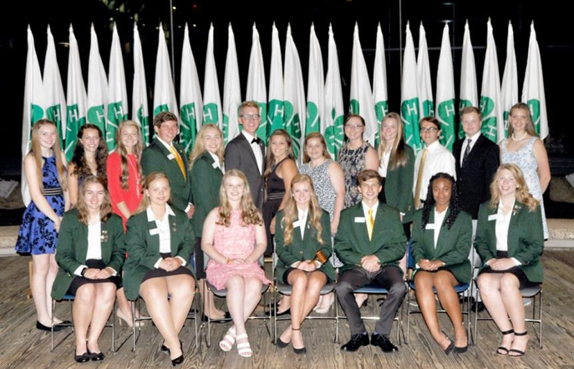 NEWLY ELECTED STATE 4-H COUNCIL