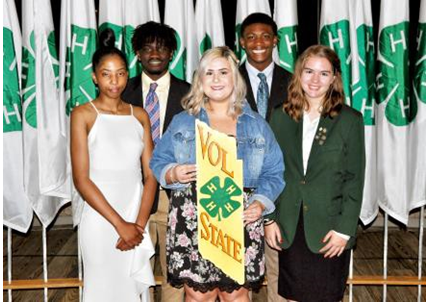 VOL STATE CEREMONY AT ROUNDUP