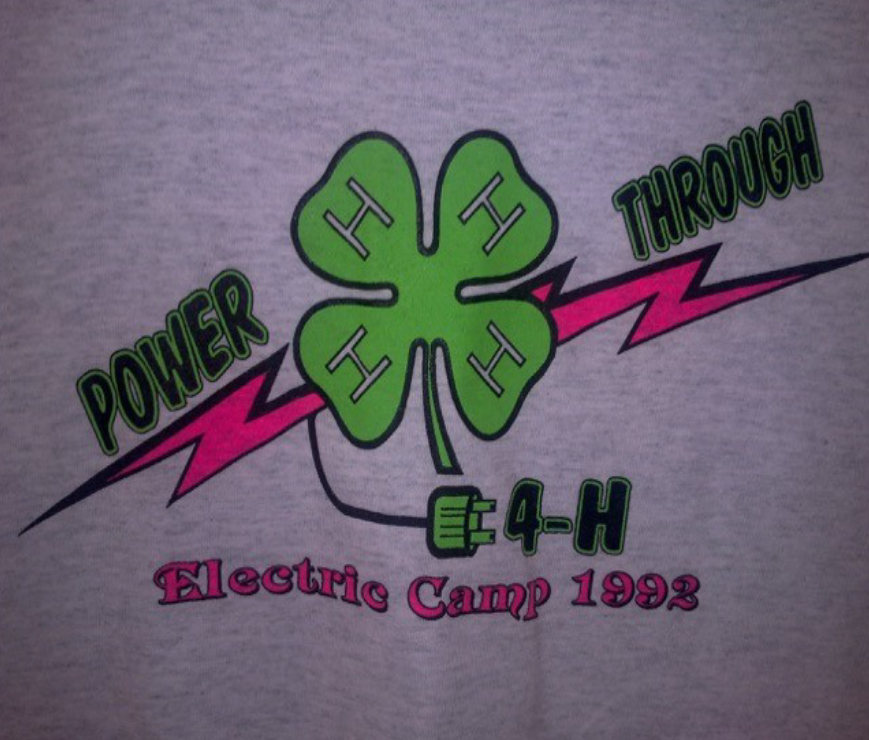 Power through 4-H - Electric Camp 1992