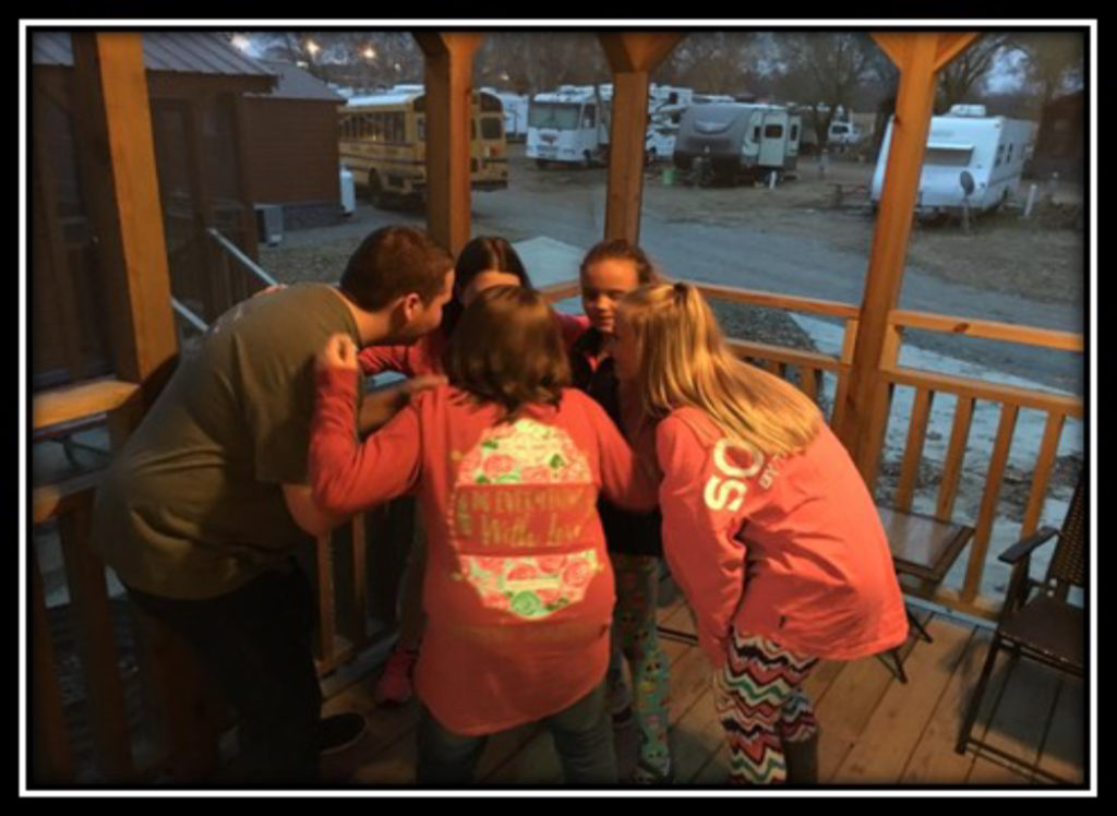 Current Grant Projects: Hardin County [4-H Mentoring Program] - one evening was spent with the mentors and 4-H Agent leading a leadership session with the mentees.