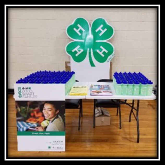 CHESTER COUNTY & THE FOOD SMART FAMILIES PROGRAM - To celebrate the completion of the Food Smart Families program, the physical education classes for 6th-8th grades received 12 Simply Fit boards.