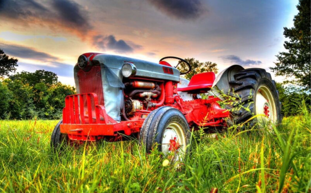 Photo Search - Old Red Tractor