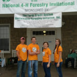 Putnam County Competes at National 4-H Forestry Invitational - Team mem- bers included Hannah Steger, Emily Welte, Luke Welte, and Dawsen Arms.