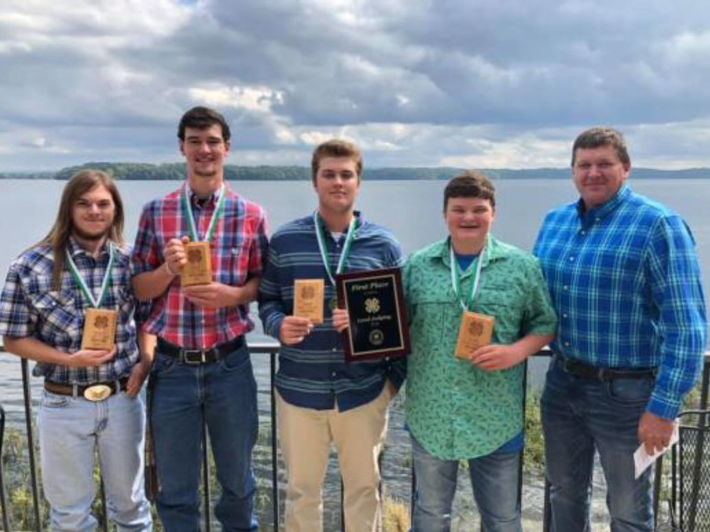 State 4-H Land Judging Results