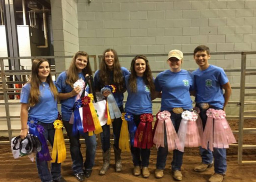 Tennessee 4-H Members Excel at Southern Regional Horse Championships - Many of our riders brought home top 10 ribbons including Zach McCarver (Madison County), Kasey Hines (Franklin County), Taylor Dunagan (Henry County), Callie Thornton (Henry County), Madison Aiosa (Henry County), Jalen Smith (Warren County), Lei-Ane Smith (Clay County), Cami Chamberlin (Franklin County), Haley Porter (Marshall County). Others competing included: Madison Ashe (Henderson County), Madison Franks (Lawrence County, Ab- by McCalmon (Madison County), Maggie Sims (McMinn County), Rylie Millsaps (Bradley County), Kyra Petty (Bradley County), Alysssa Simons (Carroll County), Jen- sen Smith (Warren County) and Kailey VandeKamp (Wilson County)