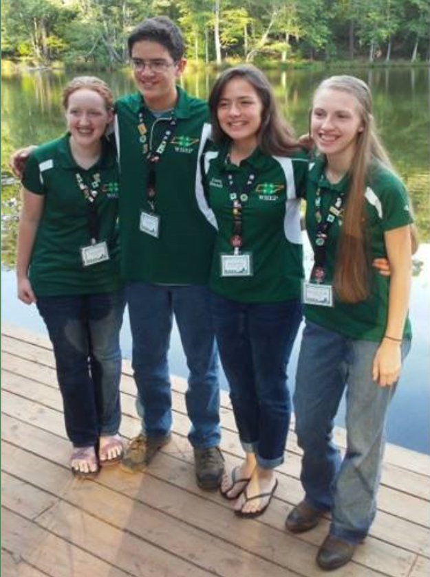 Knox County 4-H Wildlife Judging Team Brings Home Second National Win! - L to R: Elayna Creech, Josh Griffith, Brandi Griffith, Savannah Creech