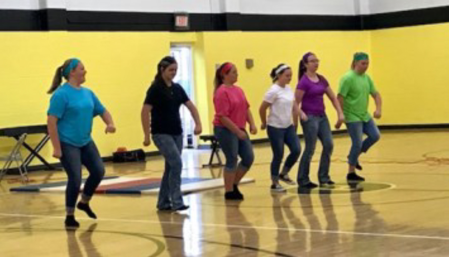 Grundy County 4-H Shares the Fun - Dance group from Pelham Elementary School 2017