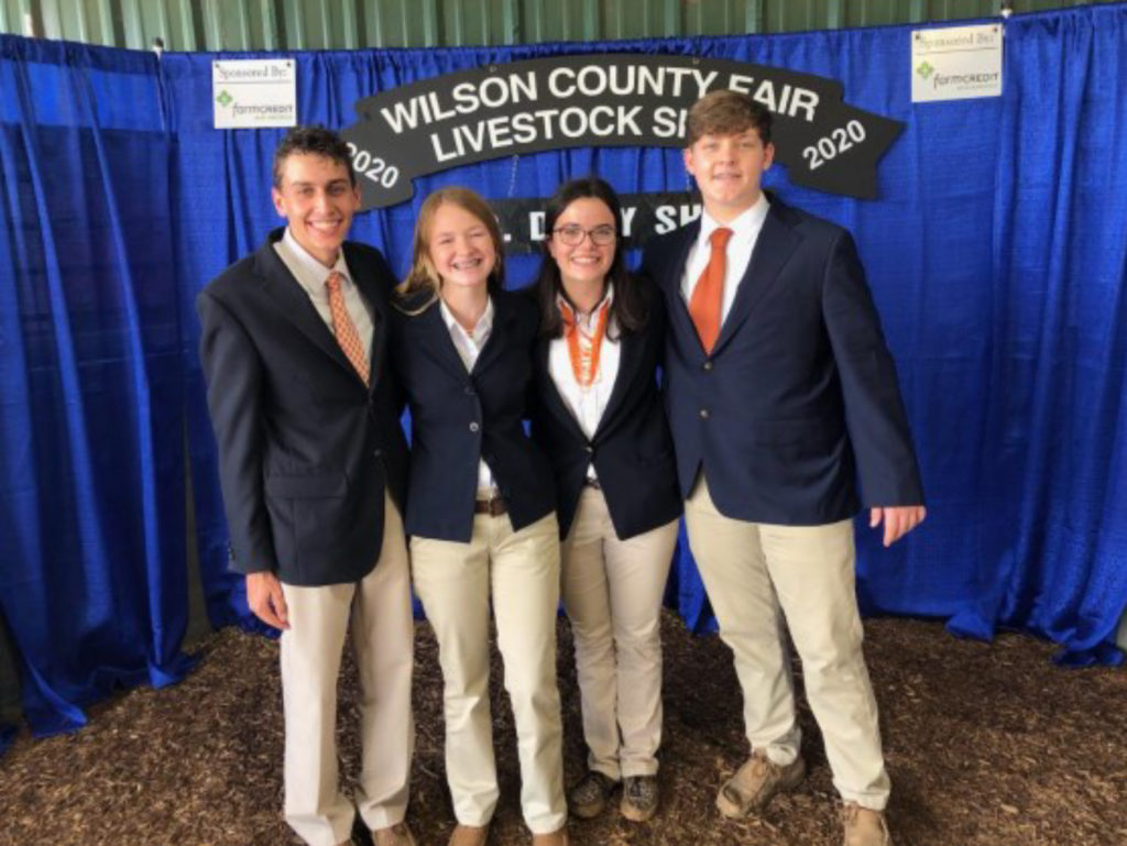 2020 State 4H Dairy Judging Contest Results Tennessee 4H Youth