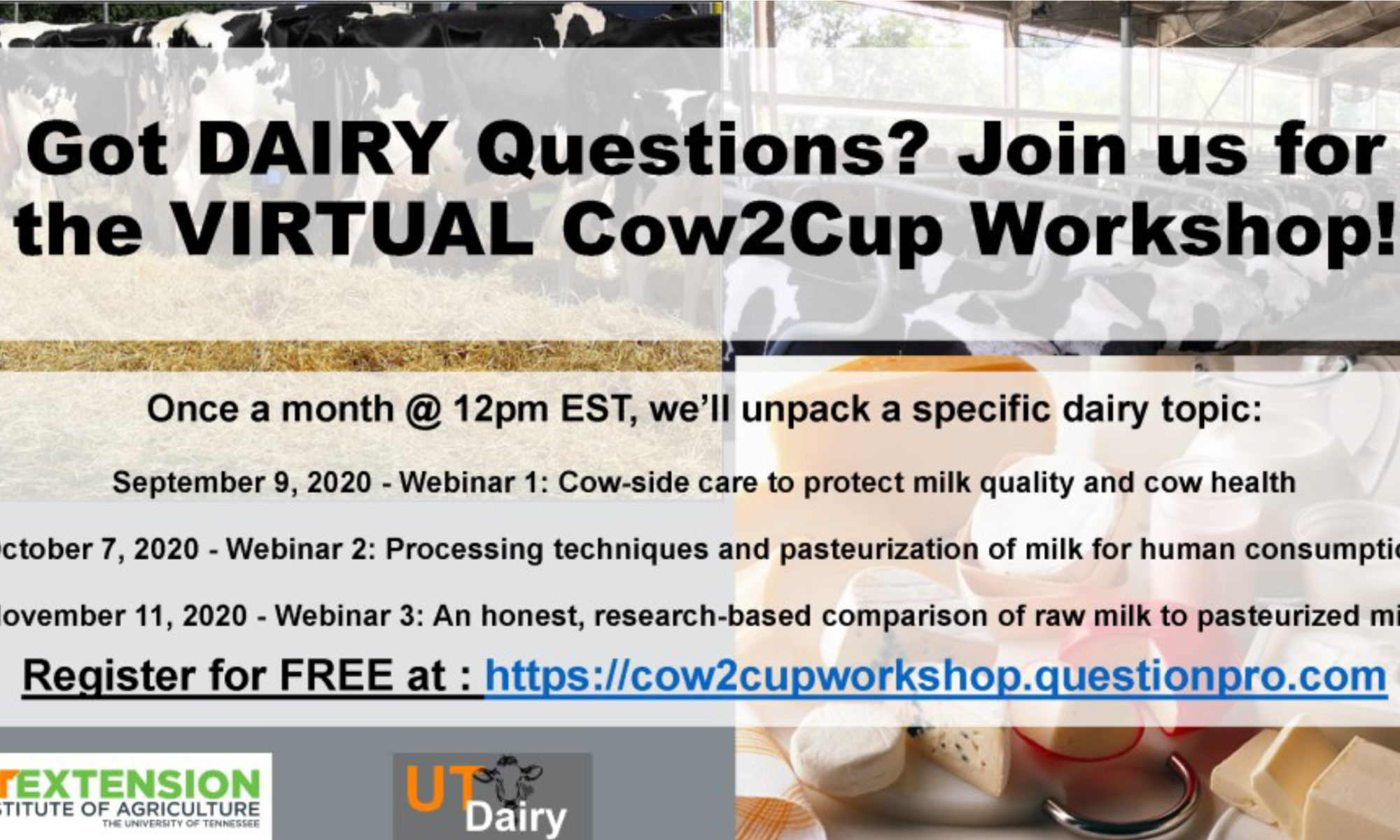 Cow2Cup Workshop