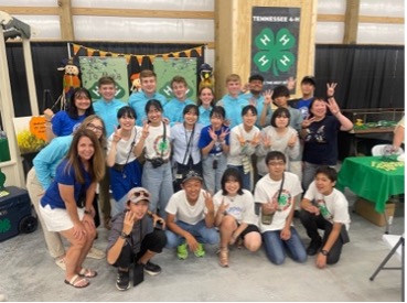 Japanese youth at the Tennessee state fair